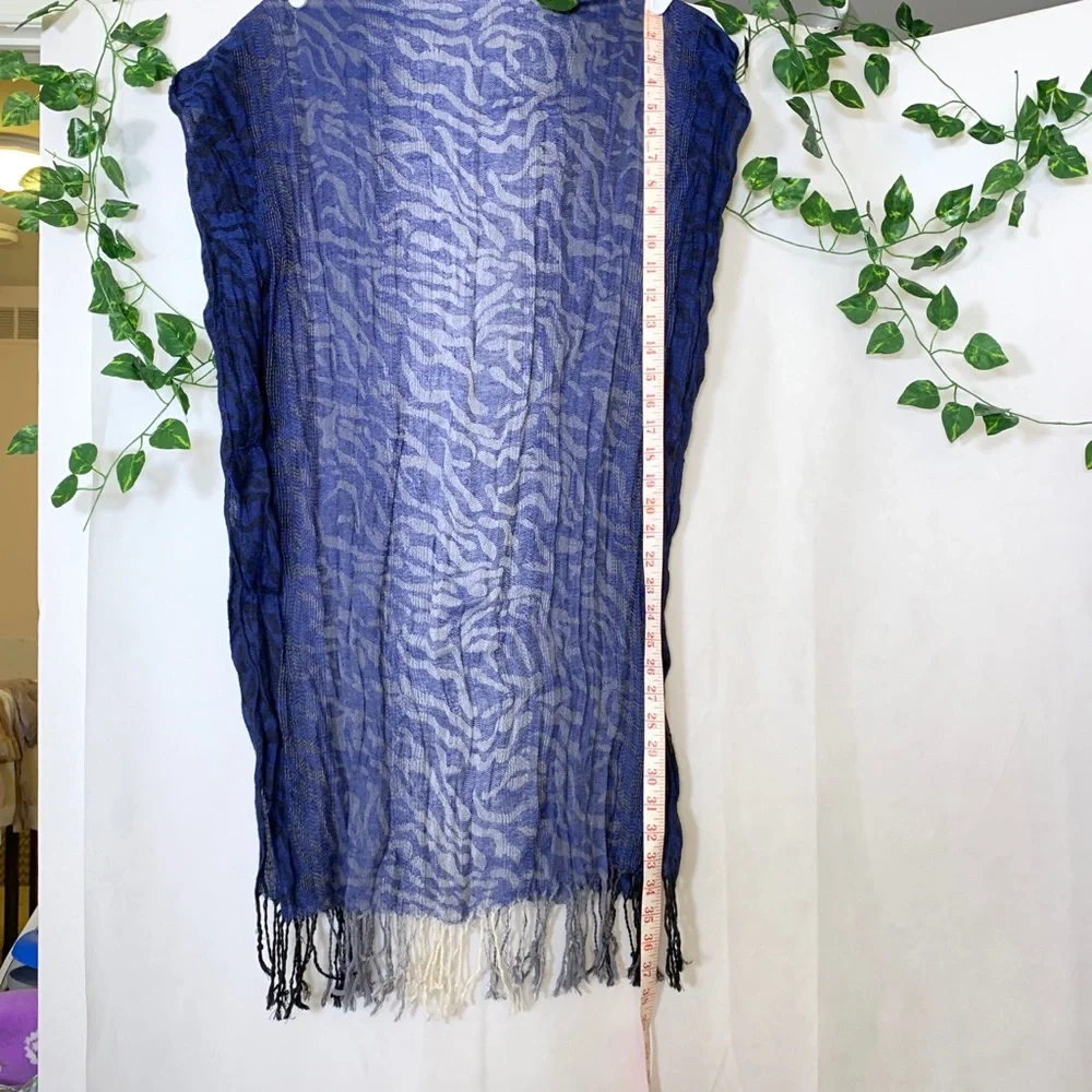 Blue Ombre Scarf